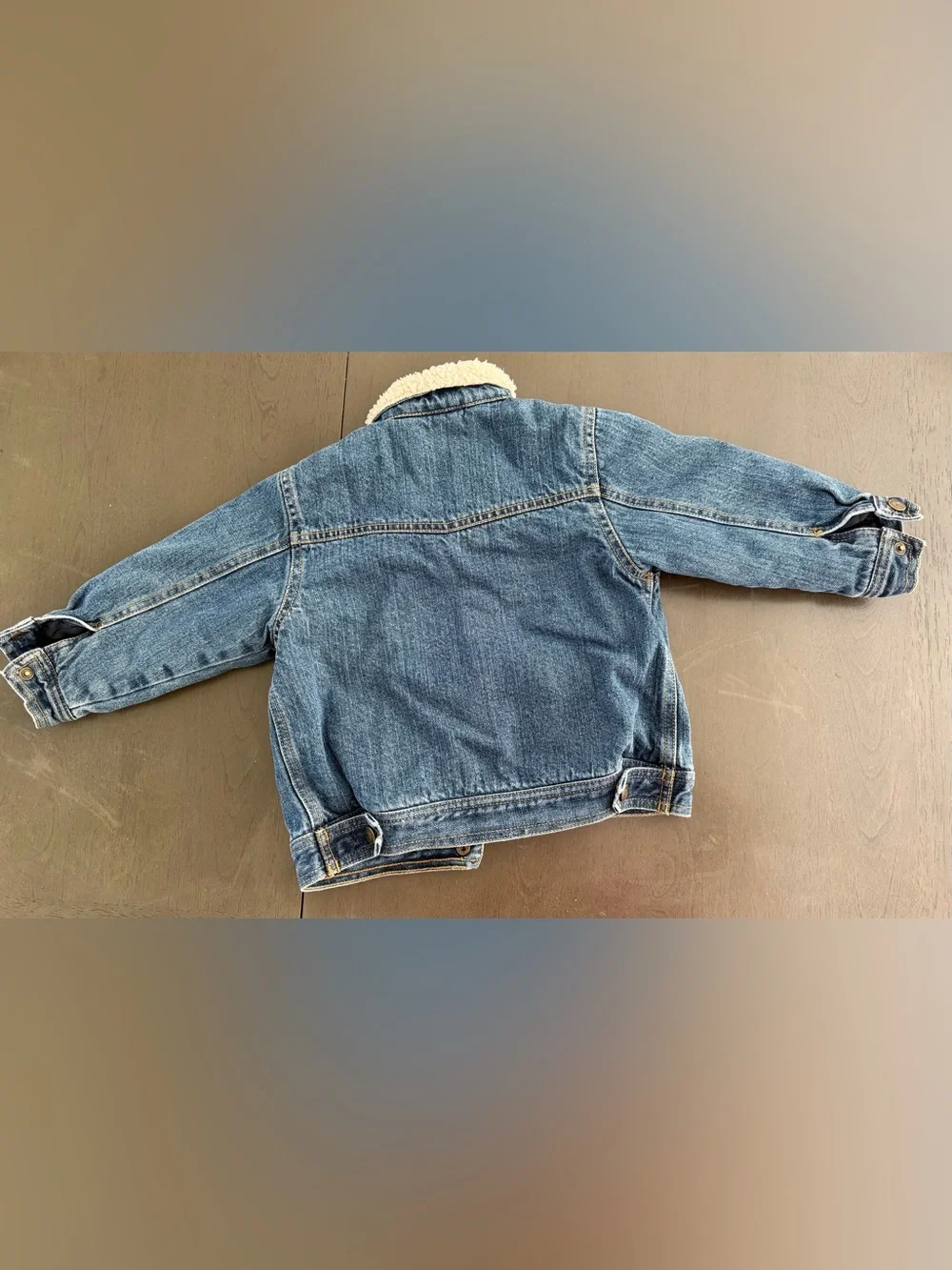 2T-3T Gymboree Sherpa Blue Denim Jacket